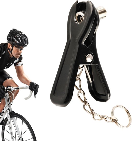 Bandenpomp Chuck - Luchtklem Fietsband - Banden Oppompen - Vergrendelbare Klem - 6x5 cm - Metaal