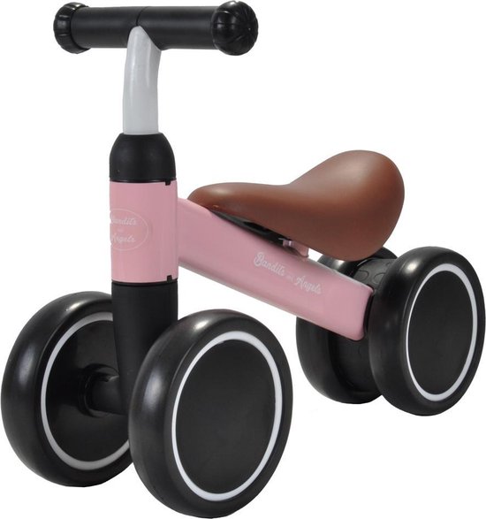 Bandits & Angels loopfiets Little Starter pink - 1 jaar - meisjes - metaal - roze van Bandits & Angels