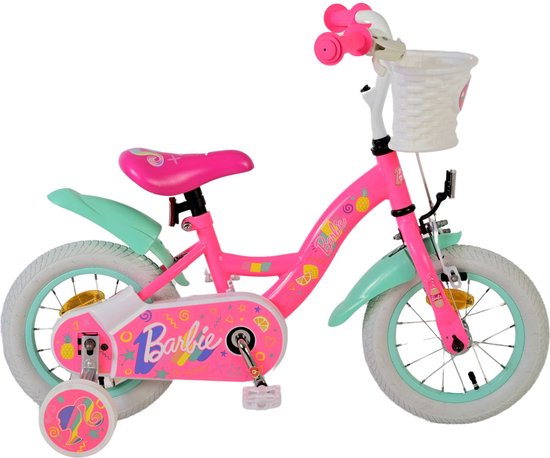Barbie Kinderfiets - Meisjes - 12 inch - Roze van Barbie