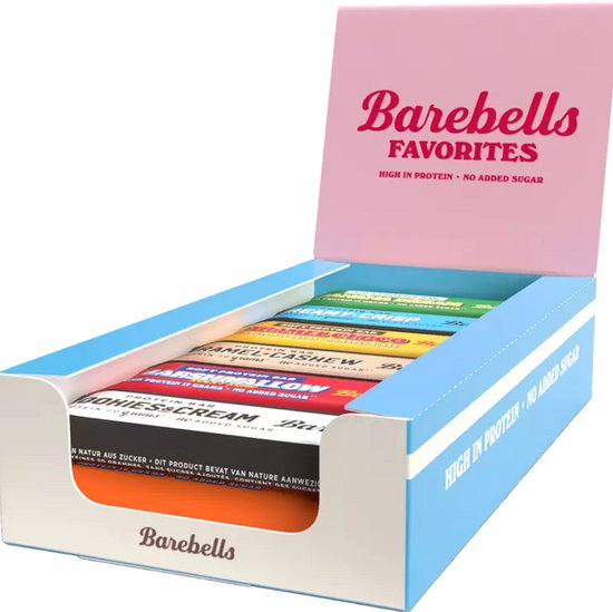 Barebells Protein Bars - Eiwitreep - Eiwitrepen - Proteine Repen - Mix Box - 660 gram (12 repen) van Merkloos