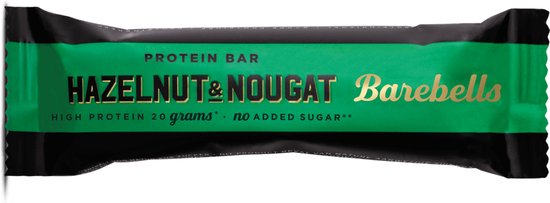 Barebells - Protein Bars (Hazelnut/Nougat - 12 x 55 gram) - Eiwitreep - Energiereep