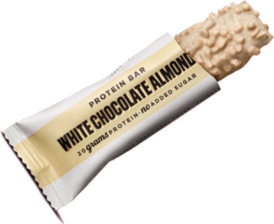 Barebells - Protein Bars (White Chocolate/Almond - 12 x 55 gram) - Eiwitreep - Energiereep