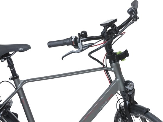 Basil Ahead-stuurpenhouder KF 22.4-28,6mm alu. zwart van Basil