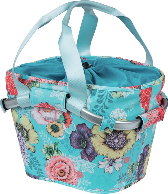Basil Bloom Field Carry all Fietsmand KF - Voorop - 15 Liter - Blauw van Basil