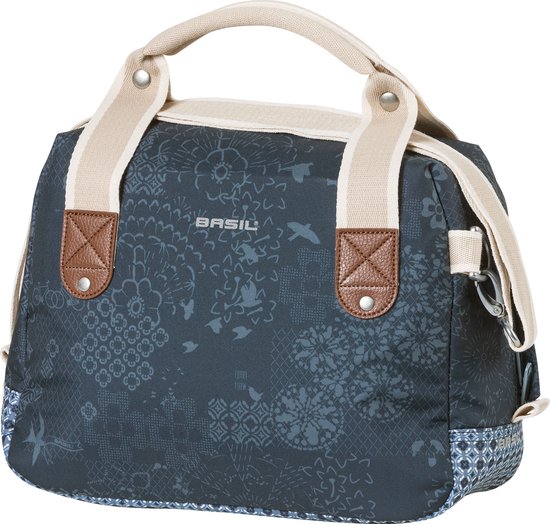 Basil Bohème Stuurtas KF - Enkele fietstas - 7 Liter - Blauw van Basil