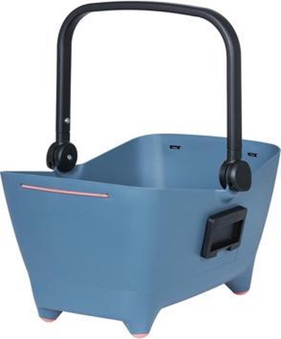 Basil Buddy Hondenfietsmand KF - Voorop - Inclusief Bevestigingssysteem - Blauw van Basil