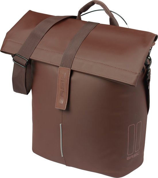 Basil City fiets Shopper MIK Studs, 14-16L,bruin van Basi