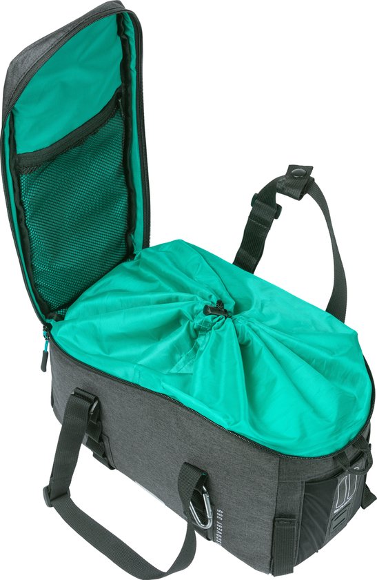 Basil Discovery 365D Bagagedragertas M - 9 Liter - Zwart van Basil