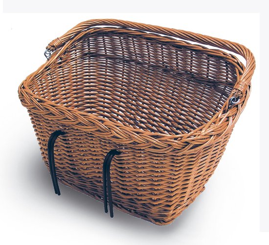 Basil Dublin Fietsmand - Voor of Achter - Inclusief Haken - Bruin van Basil