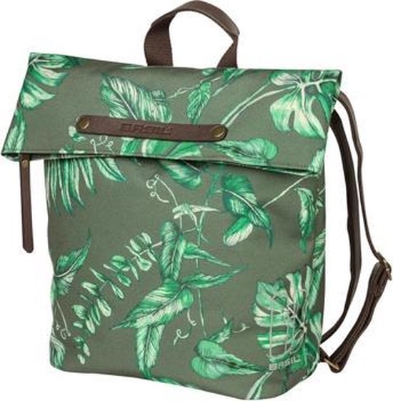 Basil Ever-Green Enkele fietstas - Groen - 19 Liter van Basil