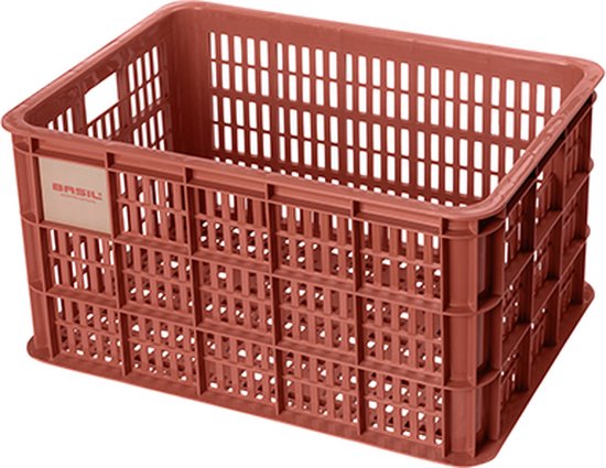 Basil Fietskrat L - Groot - 40 Liter - Rood van Basil