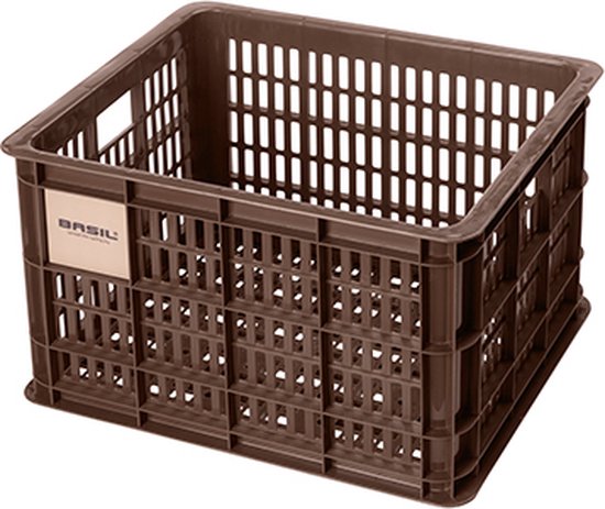 Basil Fietskrat M - Medium - 29.5 Liter - Bruin van Basil