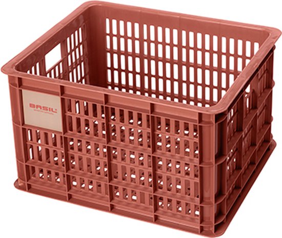 Basil Fietskrat M - Medium - 29.5 Liter - Rood van Basil