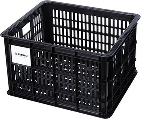 Basil Fietskrat M - Medium - 29.5 Liter - Zwart van Basil