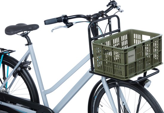 Basil Fietskrat S - Small - 17,5 Liter - Groen van Basil