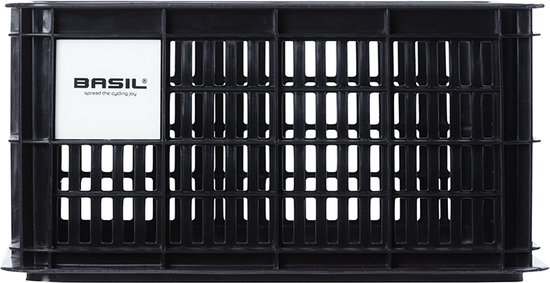 Basil Fietskrat S - Small - 17.5 Liter - Zwart van Basil