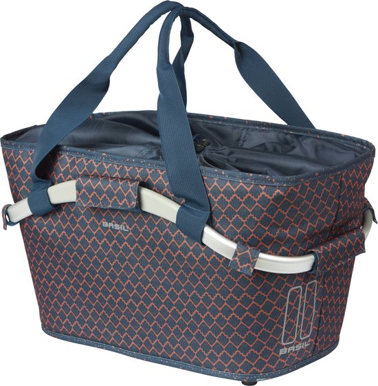 Basil Flair Carry All achtermand MIK, 22L, navy van Basi