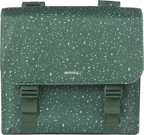 Basil Flair dubbele fietstas, 35L, groen van Basi