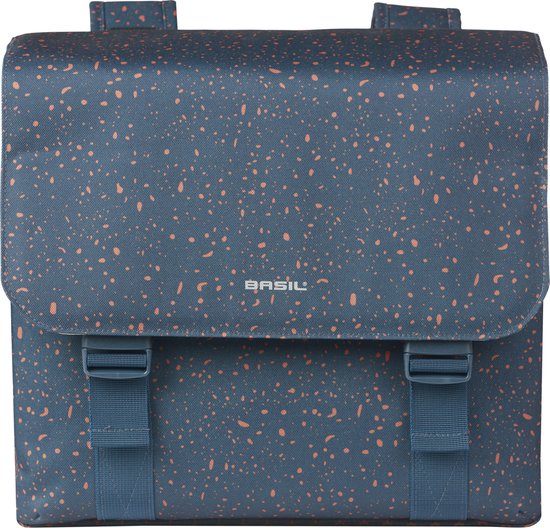 Basil Flair dubbele fietstas, 35L, navy van Basi