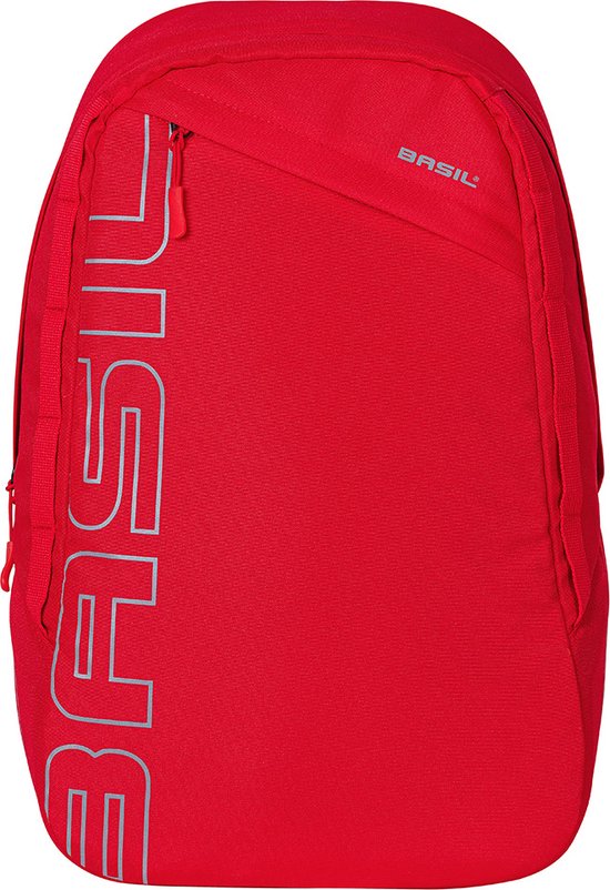 Basil Flex Fietsrugzak - Enkele fietstas - Rood - 17 Liter van Basil