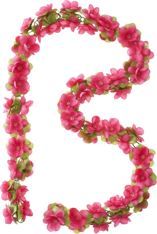 Basil Flower Garland Bloemenstreng - Roze van Basil