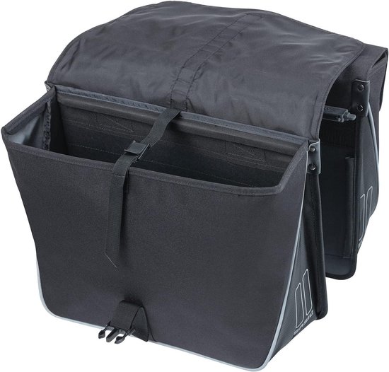 Basil Forte Mik Bagagedragertas - Zwart - 41x15x34cm - Unisex-Adult van Basil
