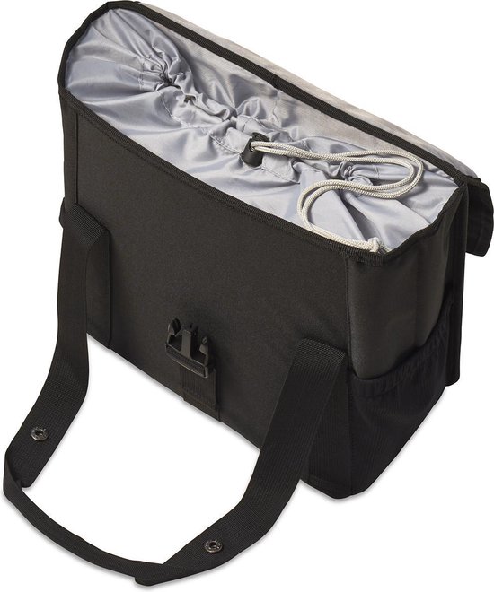 Basil GO Dubbele fietstas - Zwart - 16 Liter van Basil