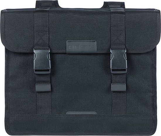 Basil Kavan Eco Classic 68L Dubbele Fietstas - 68 Liter - Zwart van Basil