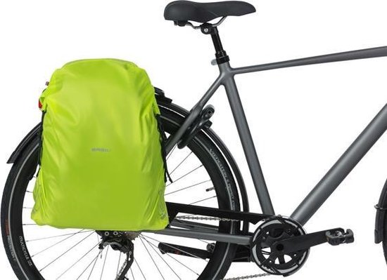 Basil Keep Dry and Clean Regenhoes - Verticaal - Neongeel van Basil