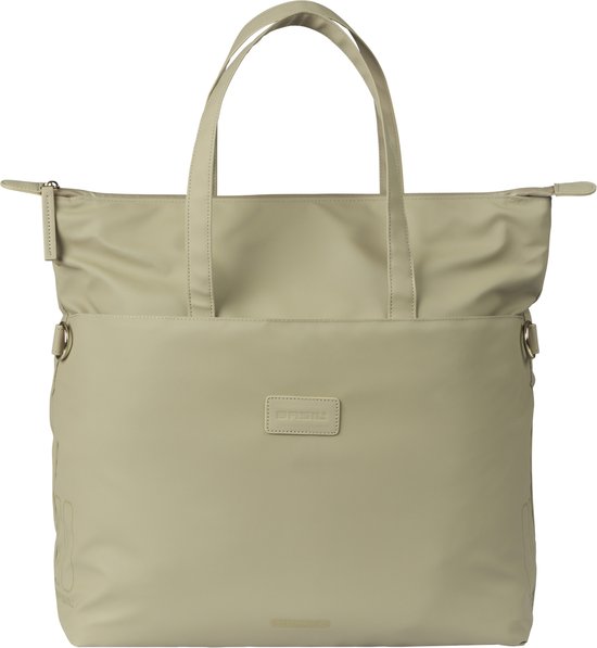 Basil Manhattan Commuter fietslaptoptas, 12L, taupe van Basi