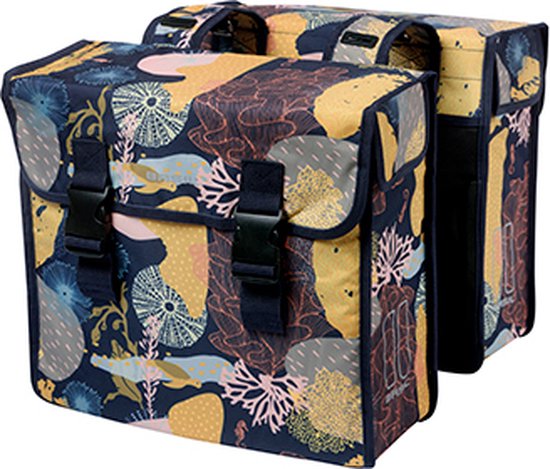 Basil Mara XL Reef - Dubbele Fietstas - 35 liter - night blue van Basil