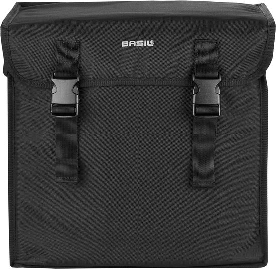 Basil Mara XXL Dubbele fietstas - Zwart - 36 Liter van Basil