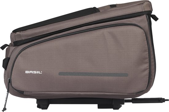 Basil Move bagagedragertas MIK, 10-26L, bruin van Basil