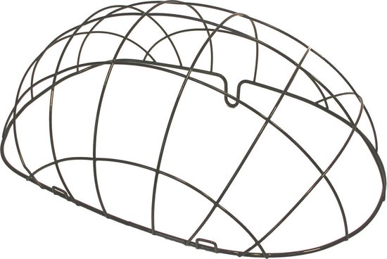 Basil Pasja Space Frame Draadkoepel L - Staal - Large - Zwart - 50 cm van Basil