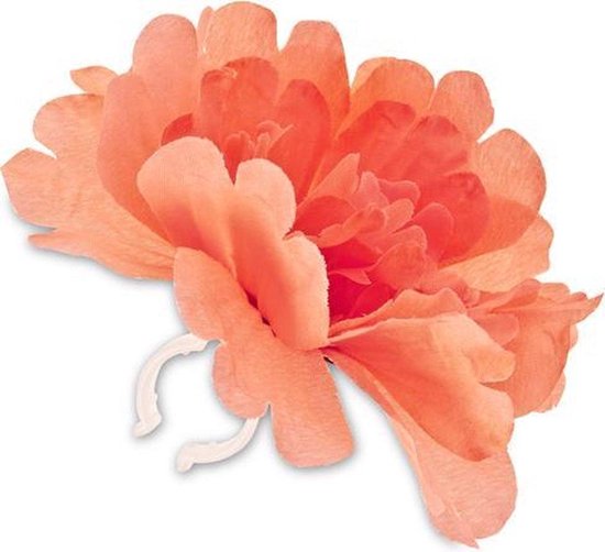 Basil Peony Flower - Fiets Accessoire - Voor - Oranje van Basil