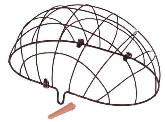 Basil Pluto Space Frame Draadkoepel - Staal - Zwart van Basil