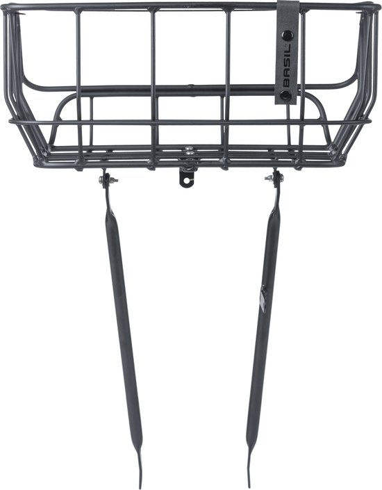 Basil Portland Fietsmand - Voorop - 25 Liter - Zwart van Basil