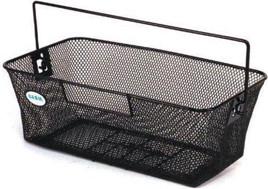 Basil PVC mand voor schooltas zwart van Basil