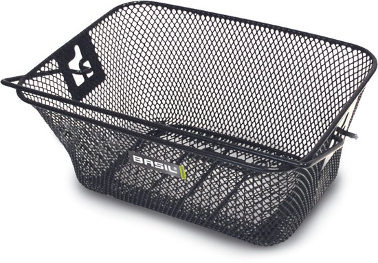 Basil Tigre Fietsmand - Achter - Staal - Zwart van Basil
