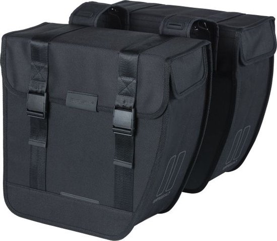 Basil Tour Dubbele Fietstas XL - 35 Liter - Zwart van Basil