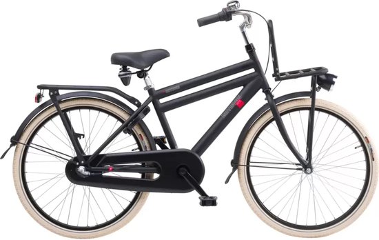 Batavus CNCTD 24 Jongensfiets 3 Versnelllingen Mat Zwart 38