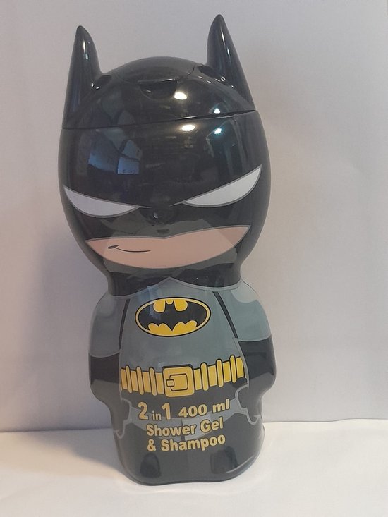 Batman 2in1 Showergel & Shampoo voor stoere jongens - kinderen - 400ml van Batman