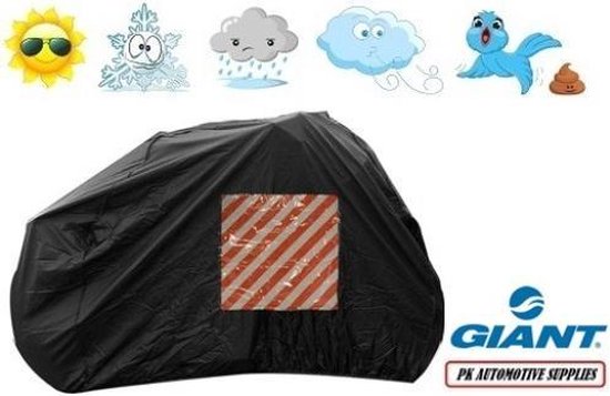 Bavepa Fietshoes Met Insteekvak Voor Markeringsbord Polyester Geschikt Voor Giant Entour-E+ 0 Disc 2018 Dames Zwart Inclusief Bevestigingshaken van Bavepa