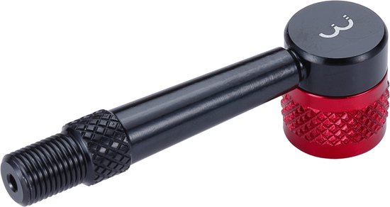 BBB Cycling AirPipe Ventiel Adapter 90 Graden - Fietspomp Adapter Voor Moeilijk Bereikbare Plekken - Pompkop Presta Frans Ventiel - BFP-94 van BBB Cycling