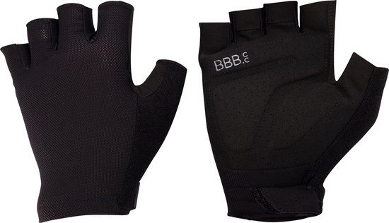 BBB Cycling AirSupport - Fietshandschoenen Zomer - 15 - 25 ° - Medium Padding - Ventilerende - Racefiets & MTB - Unisex Wielrenhandschoenen - Zwart van BBB Cycling