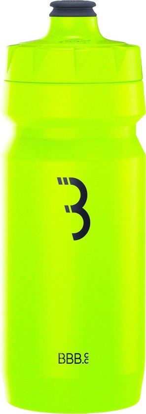 BBB Cycling AutoTank Bidon Racefiets - Inhoud 550 ml - Drinkbus Fiets met AutoClose ventiel - Neon Geel - BWB-11 van BBB Cycling