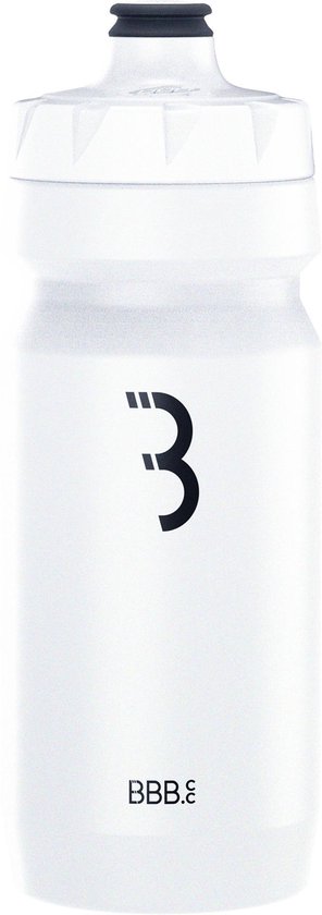 BBB Cycling AutoTank Bidon Racefiets- Inhoud 550 ml - Drinkbus Fiets met AutoClose ventiel - Wit - BWB-11 van BBB Cycling