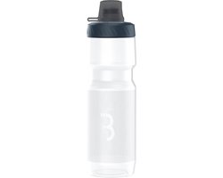 BBB Cycling AutoTank Mudcap Autoclose Bidon Racefiets - Drinkbus Fiets - Bidon Wielrennen & MTB - Bidon 750ml - Transparant - BWB-16 van BBB Cycling
