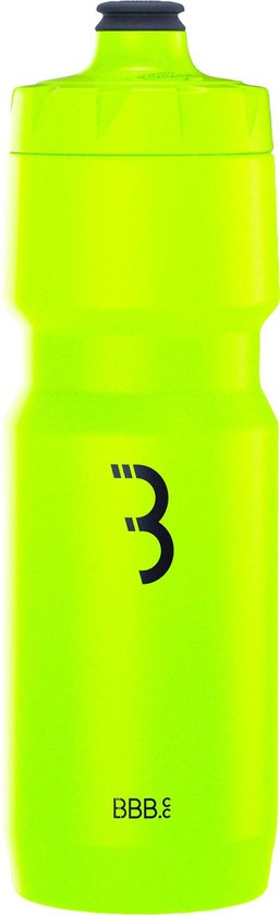 BBB Cycling AutoTank XL Bidon Racefiets - Inhoud 750 ml - Drinkbus Fiets met AutoClose ventiel - Neon Geel - BWB-15 van BBB Cycling