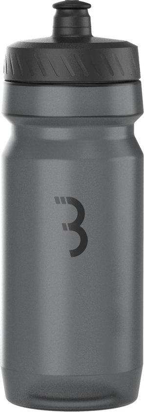 BBB Cycling BBB Cycling CompTank Bidon Racefiets - Inhoud 550 ml - Drinkbus Fiets - BPA Vrij - Donker Grijs - BWB-01